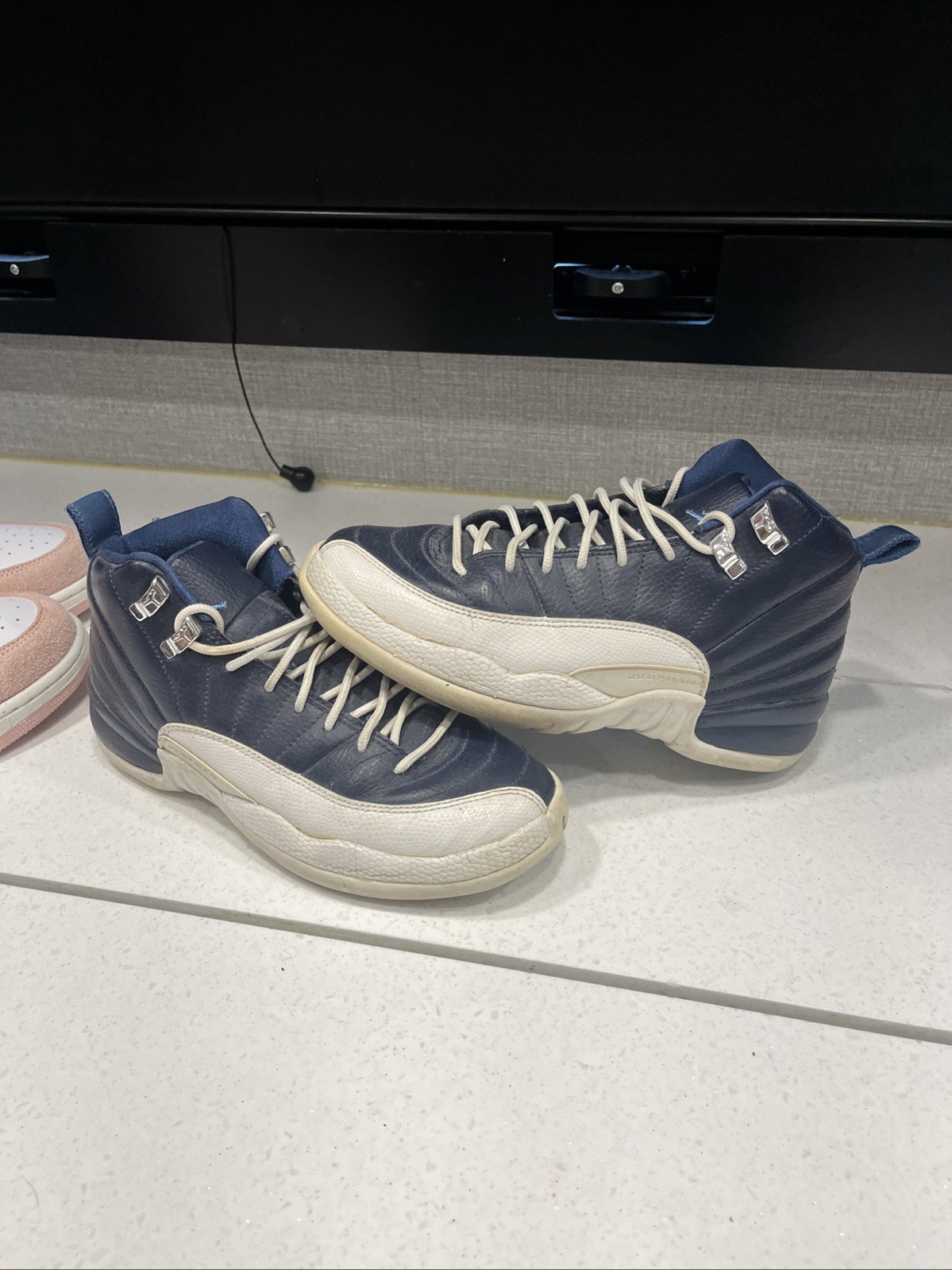 Nike Air Jordan Retro XII 12 Obsidian Blue GS Sz 4Y Womens Sz 5.5 153265-410