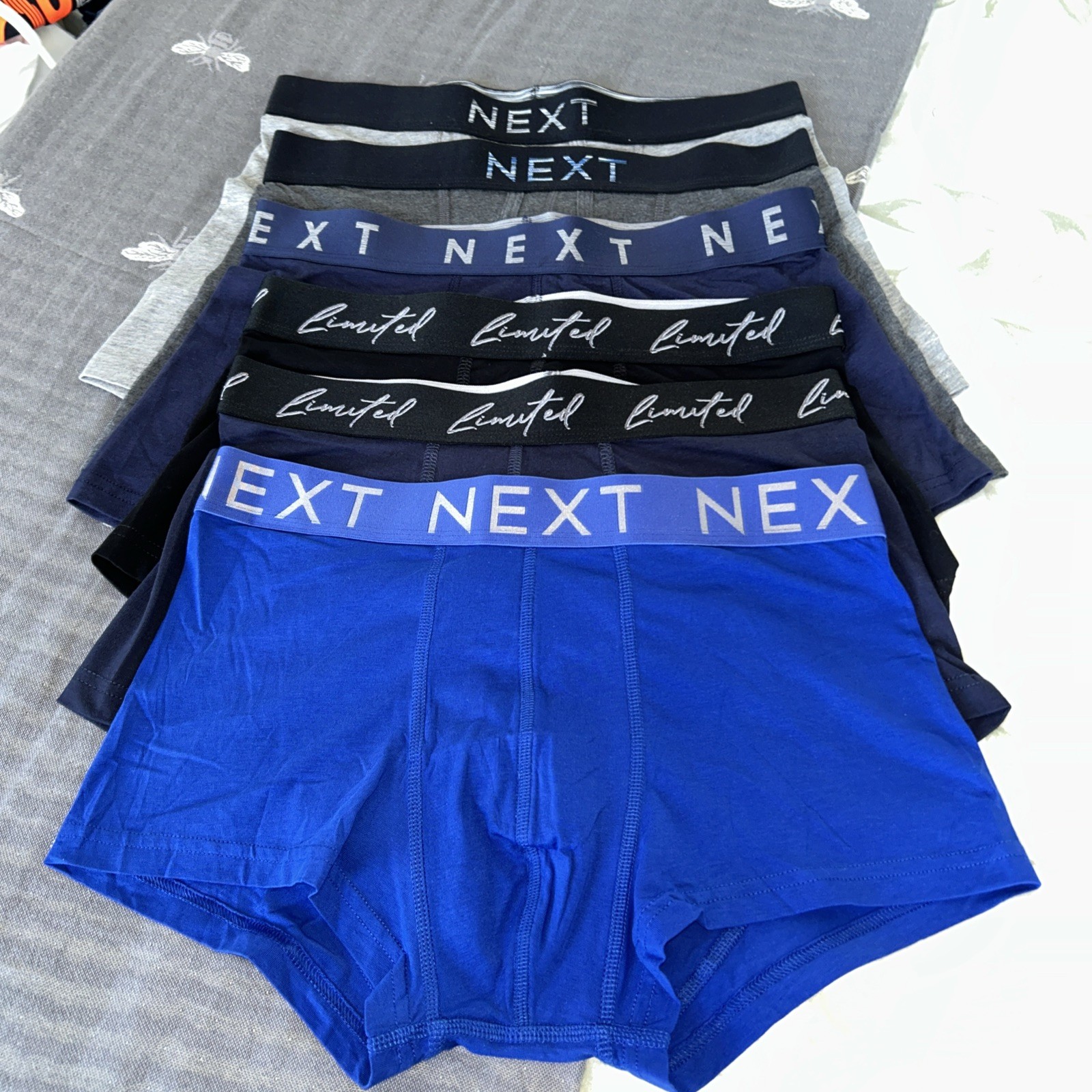 Next Men’s Pack Of 6 Boxer Shorts Underwear Size – Medium – New