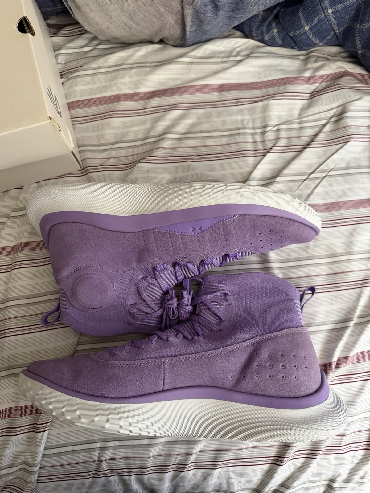 Size 13.5- Under Armour Curry 4 Vivid Lilac 2022