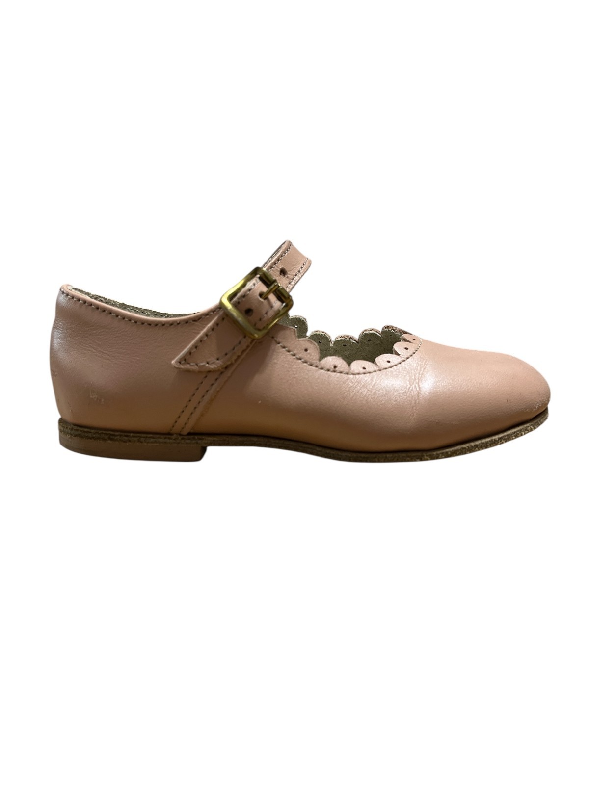 Zimmerman Pink Scalloped Mary Janes 6.25″ in length Church Fairycor
