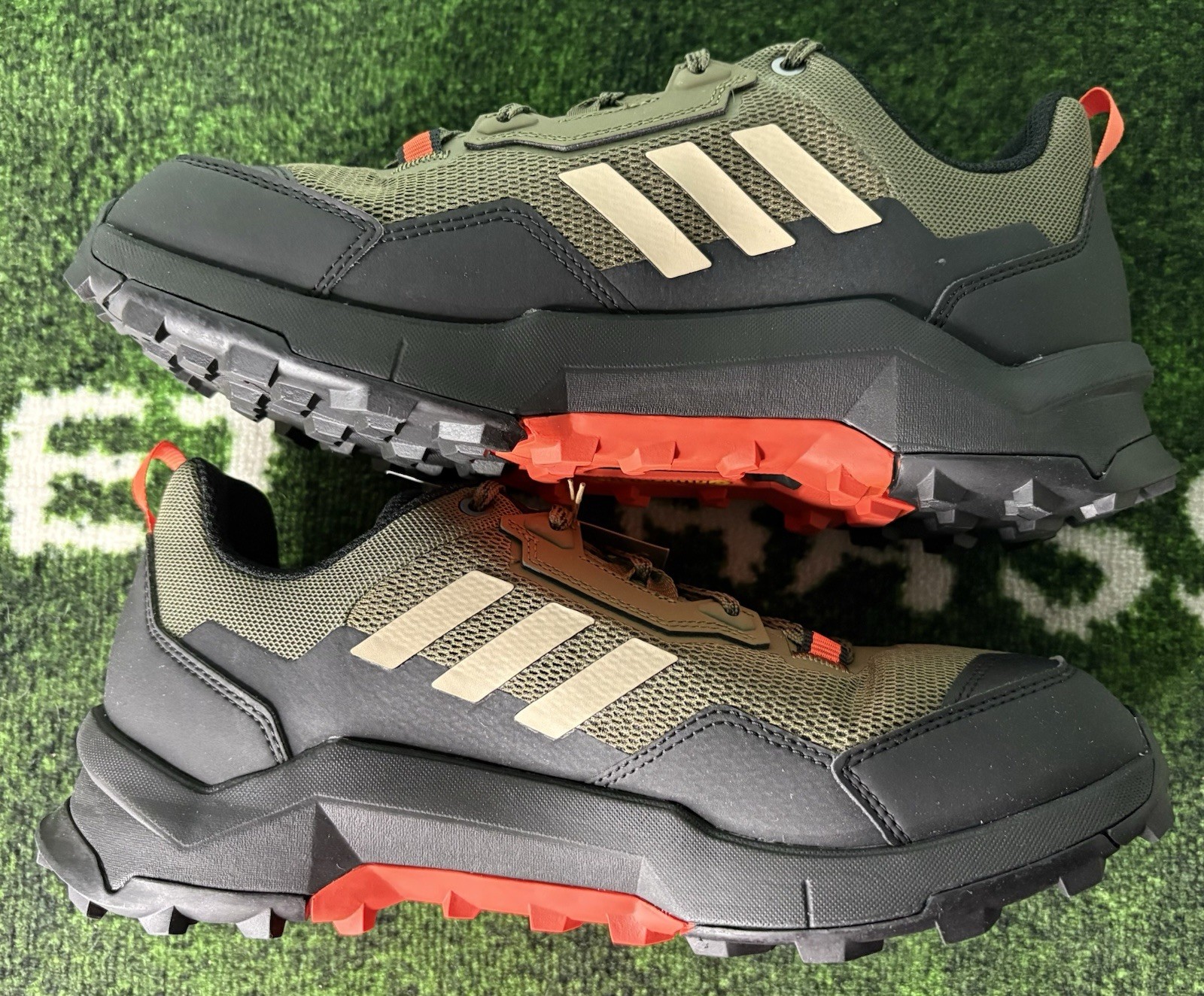 US Men’s 7.5 Wide – Adidas TERREX AX4 “Olive Strata Core Black” IG8852, Hiking