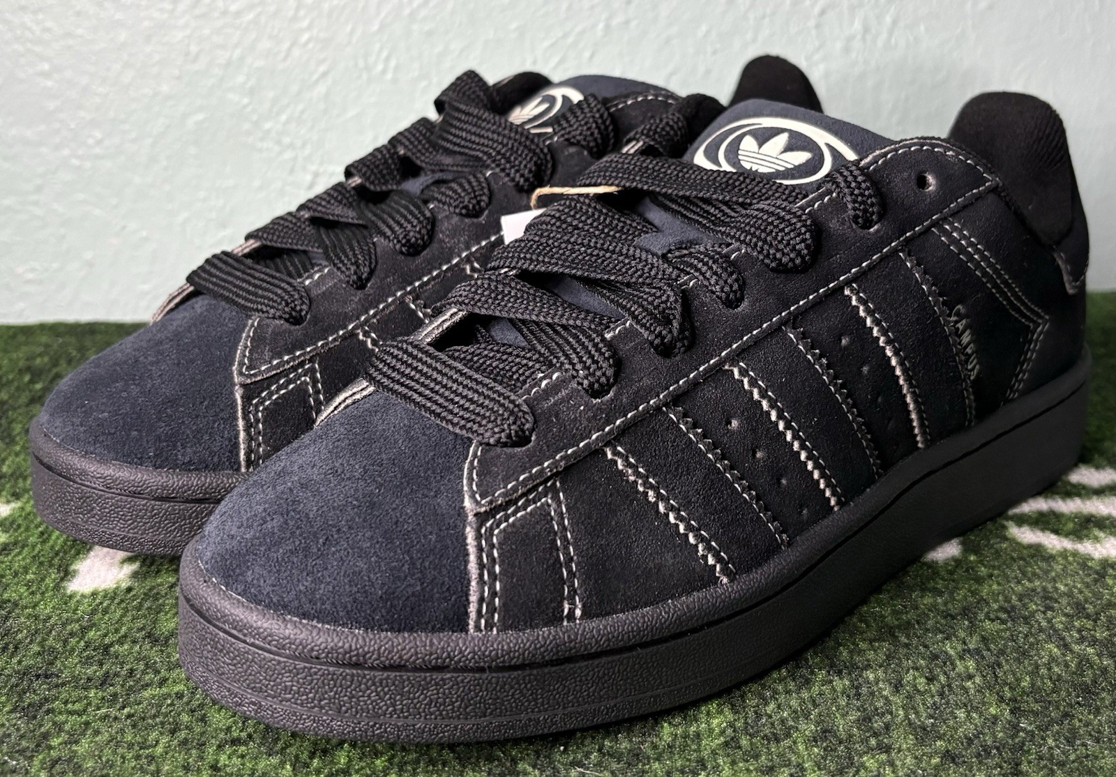 US Women’s 8/Men’s 7 – Adidas Campus 00s “Cream White Core Black” JQ5779, NIB
