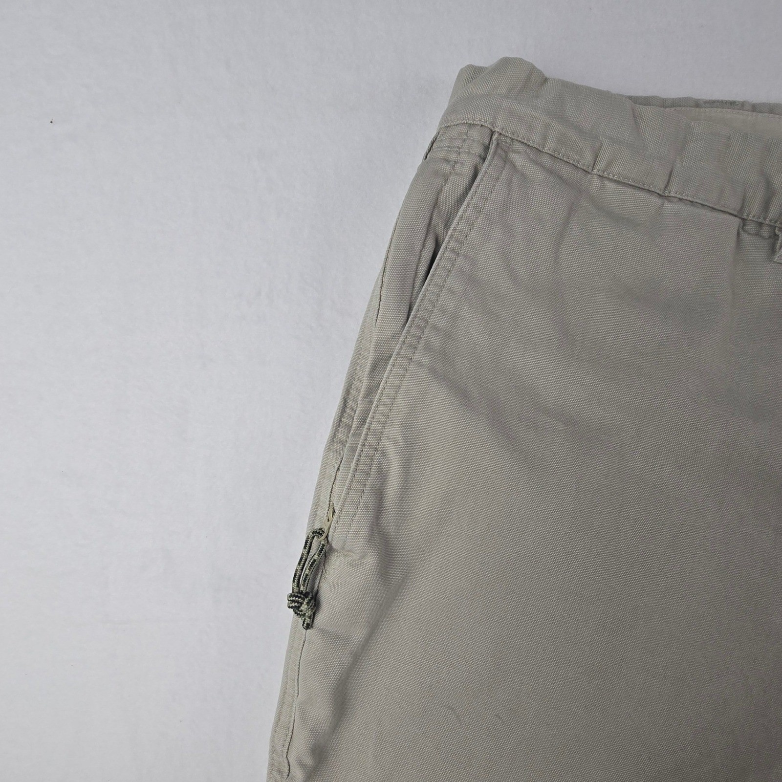 Columbia Roc Pants Casual Utility Trousers Mens 50×32 Tan Cotton Canvas Straight