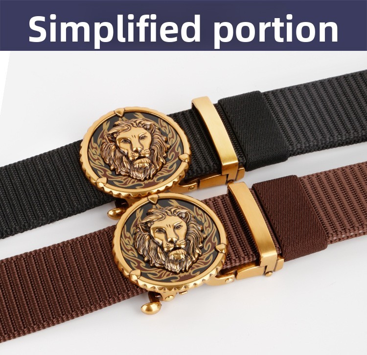 Tactical Belt Automatic Buckle Easy Outdoor Sports Quick Dismantling Nylon 3.5cm