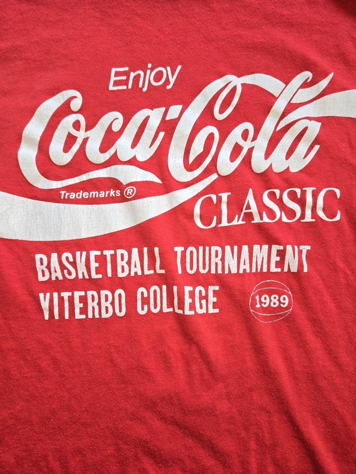 1989 Single Stitch Coca Cola T Shirt