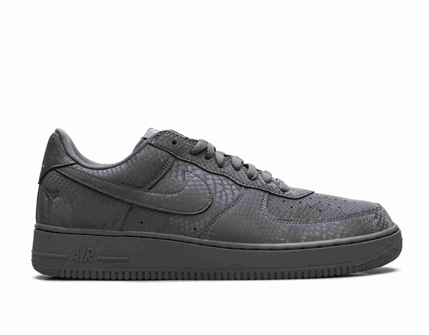 Nike Kobe Bryant x Nike Air Force 1 Low Cool Grey IB0018-004 Men Size