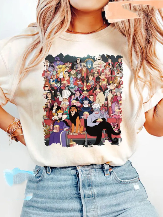 Disney Villains Bad Witches Club T-Shirt Unisex