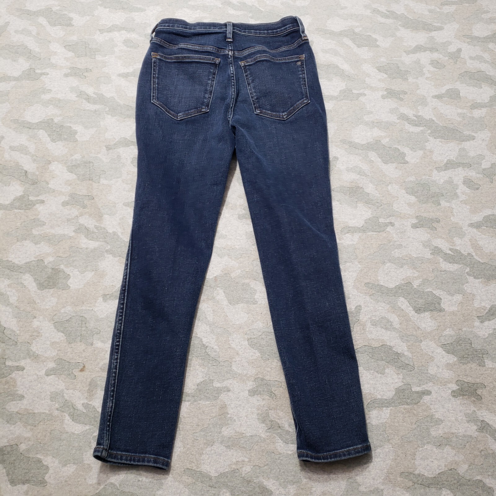 Madewell Jeans Womens 25P Blue High Rise Skinny Denim Dark Wash
