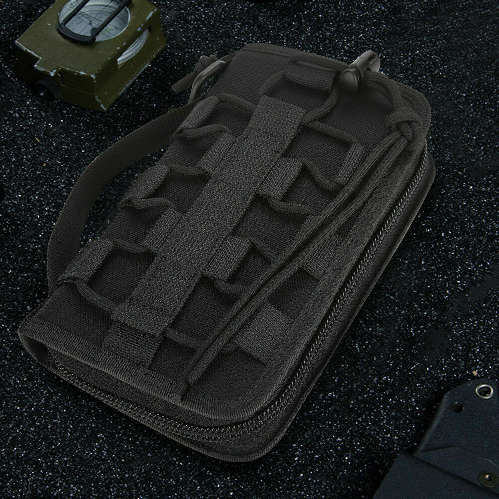 Tactical Clutch Wallet Long Card Holder Case Phone Pack Multi-Functional Handbag