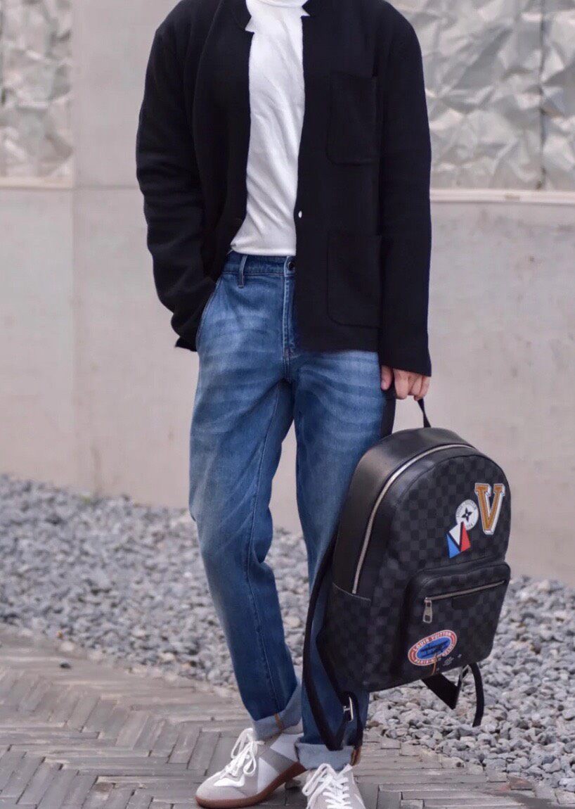 Louis Vuitton Pre-Owned Authentic Backpack N64424 32.0×40.0x13.0cm