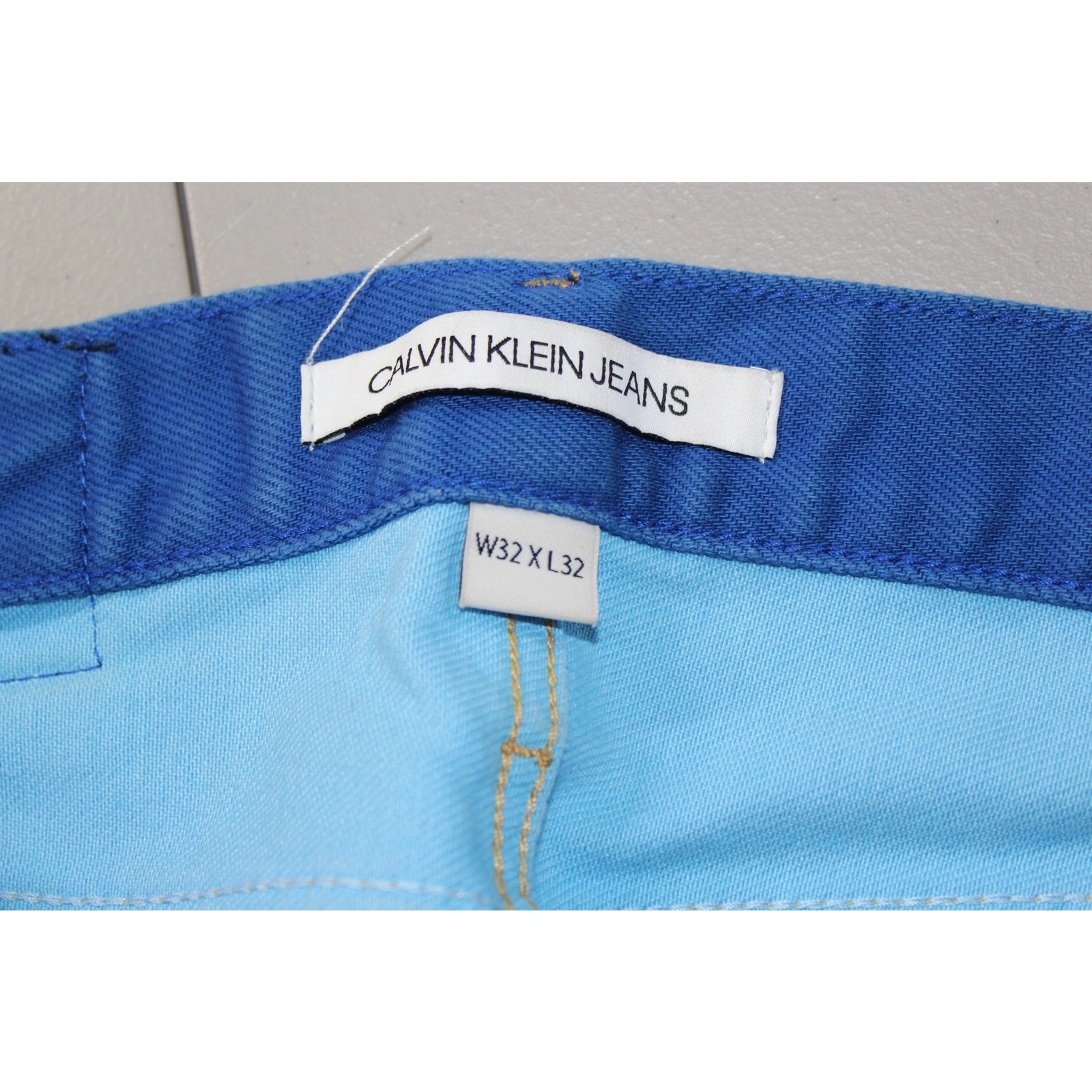 Calvin Klein Men’s Jeans Slim Fit Mohonk Light Blue 32×32