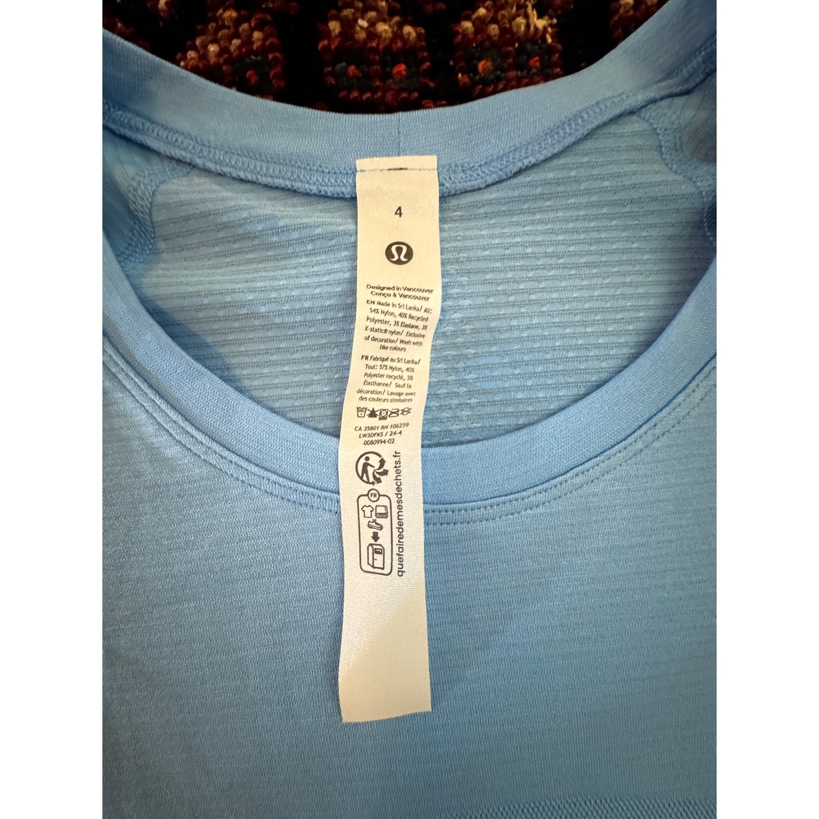 Lululemon Swiftly Tech Long-Sleeve Shirt 2.0Hip Length