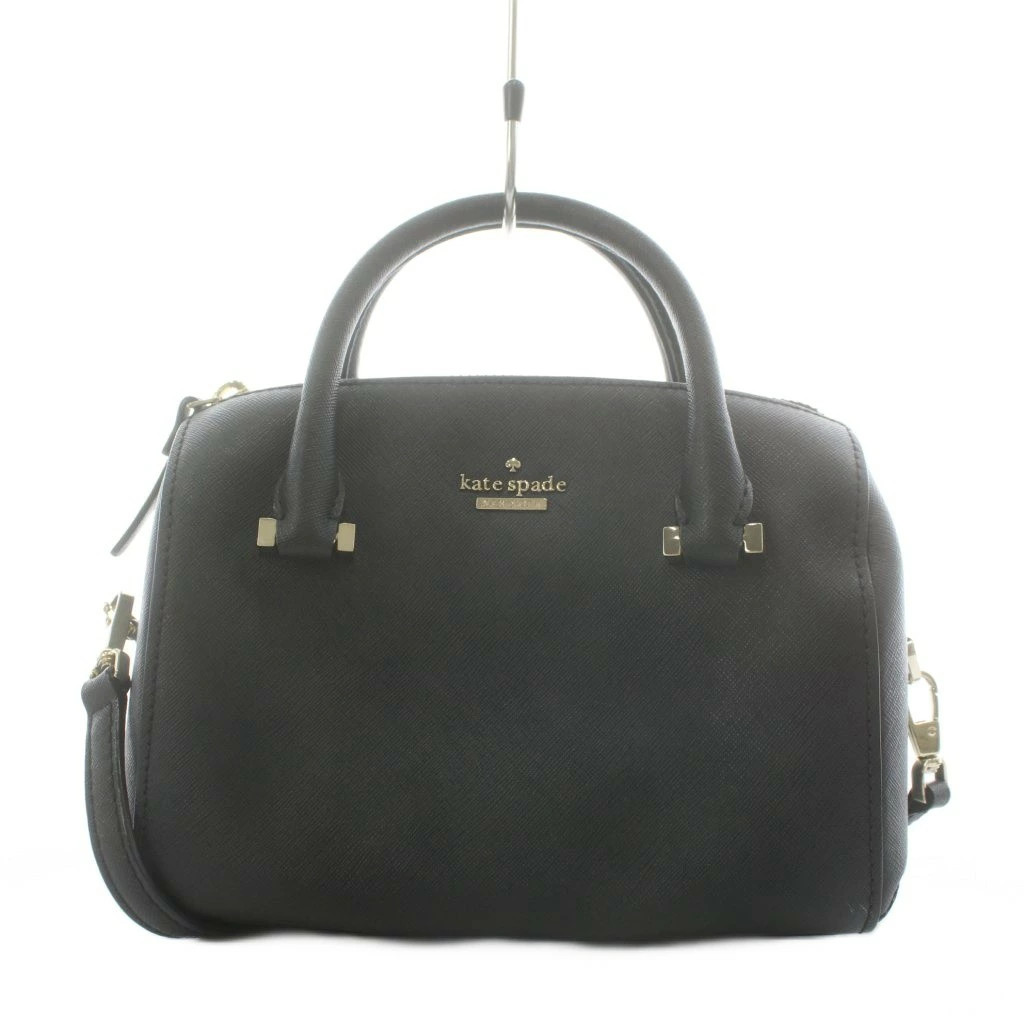 Used Kate Spade Cameron Street Lane Handbag Shoulder Bag 2way Leather Black PXRU