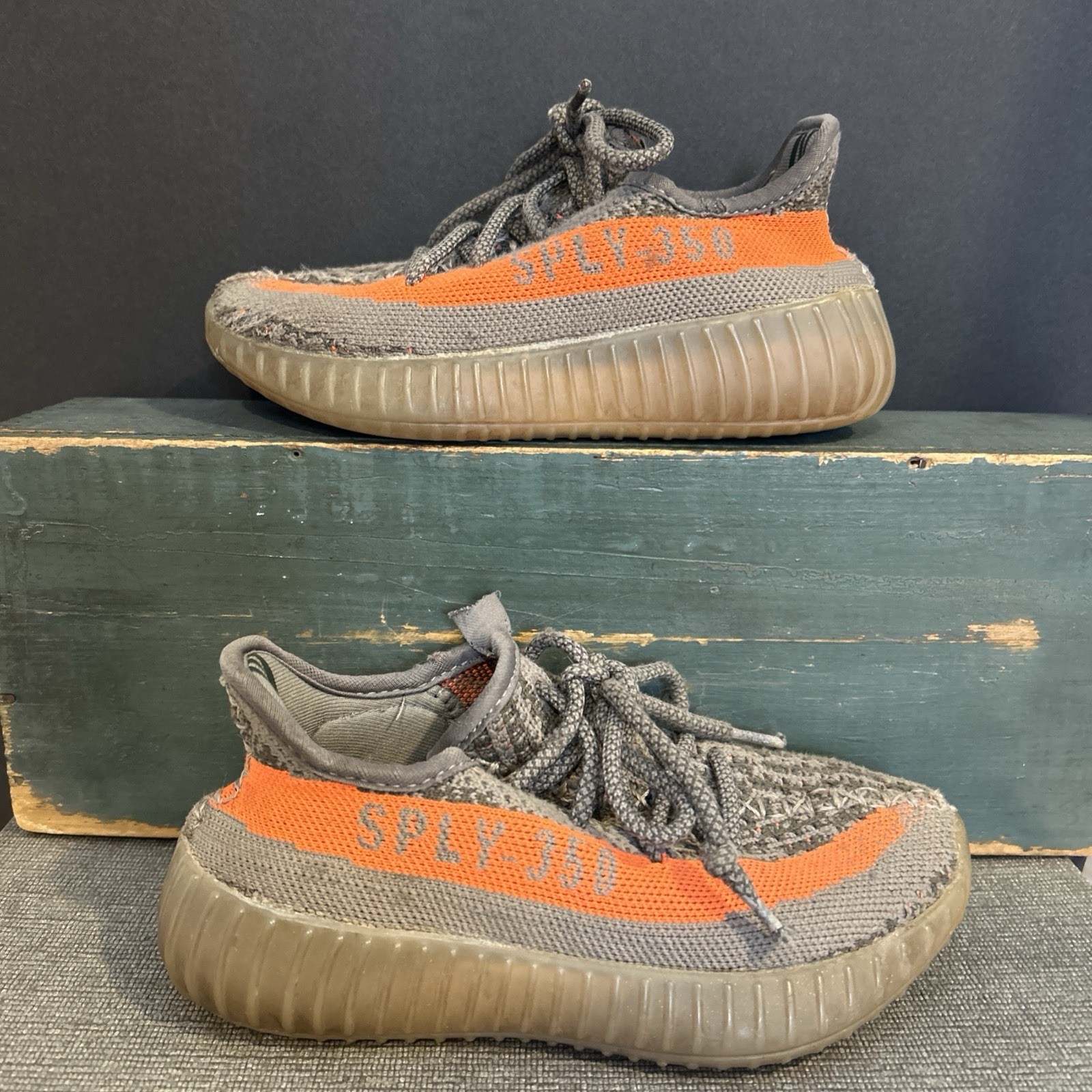 Adidas Yeezy Boost 350 V2 Beluga Solar Red Toddler 1K BB1826