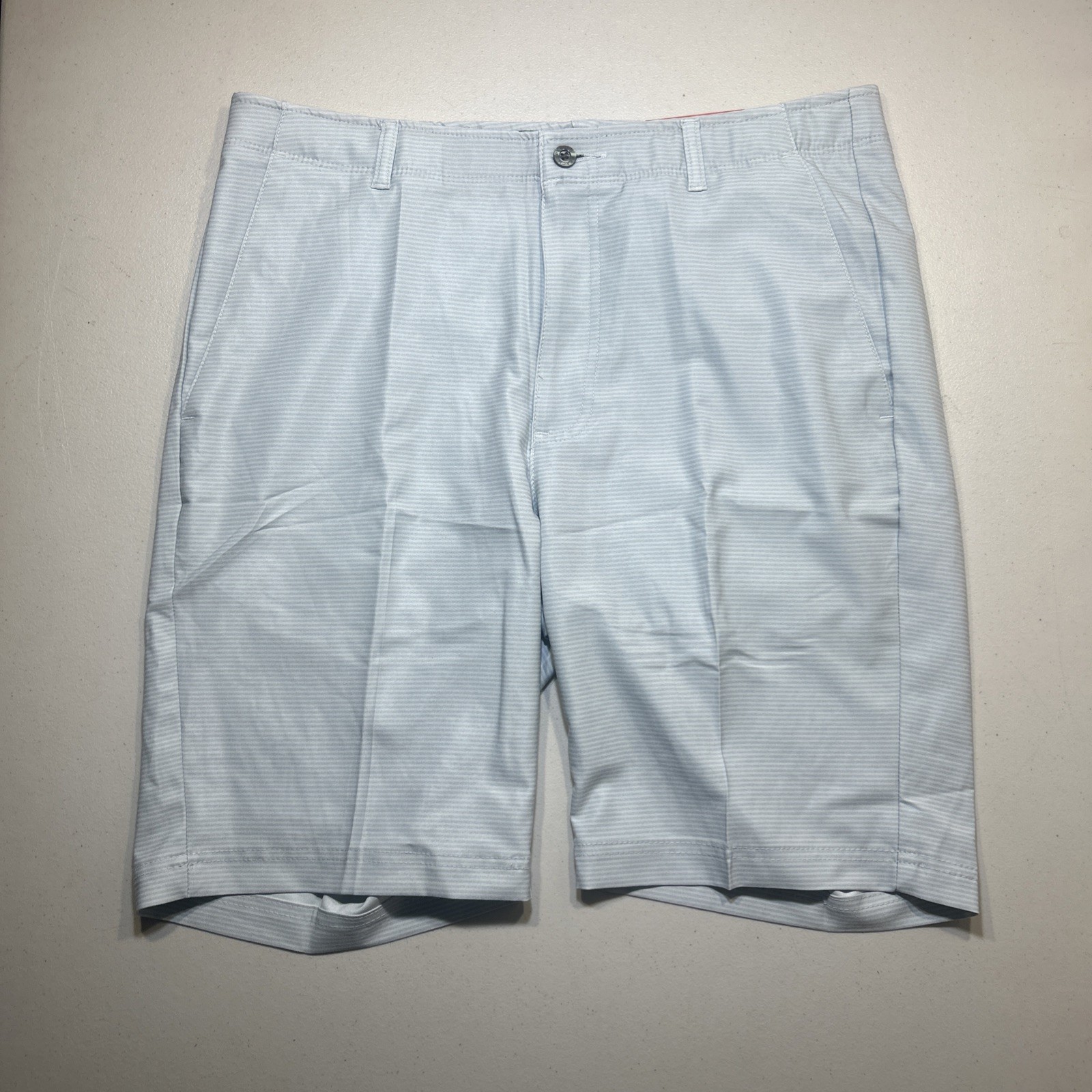 LOT OF 2 Pebble Beach Mens Dry Luxe Performance Flat Front Golf Shorts | NWT 34