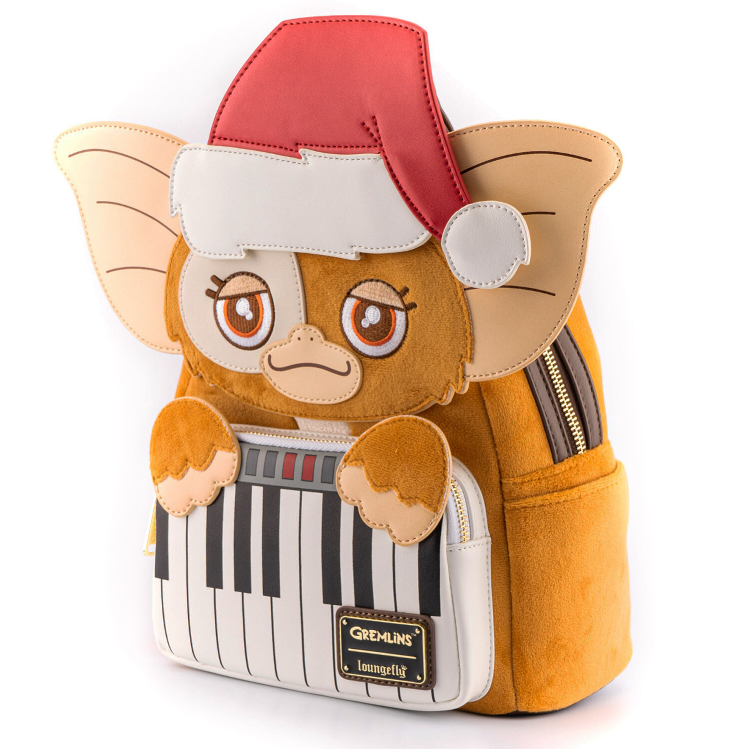 Gremlins Gizmo Holiday Cosplay with Removable Hat Mini Backpack
