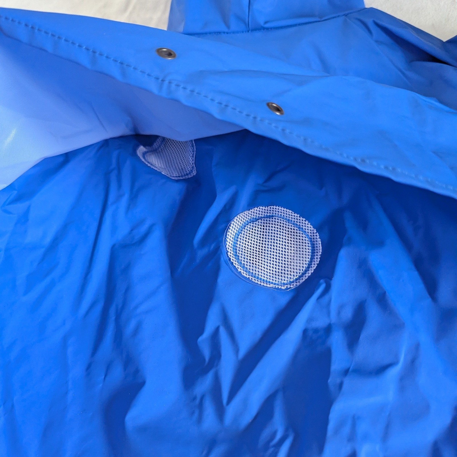 Tingley Storm Champ Blue Rain Jacket Hooded Waterproof Men’s Size S Outerwear