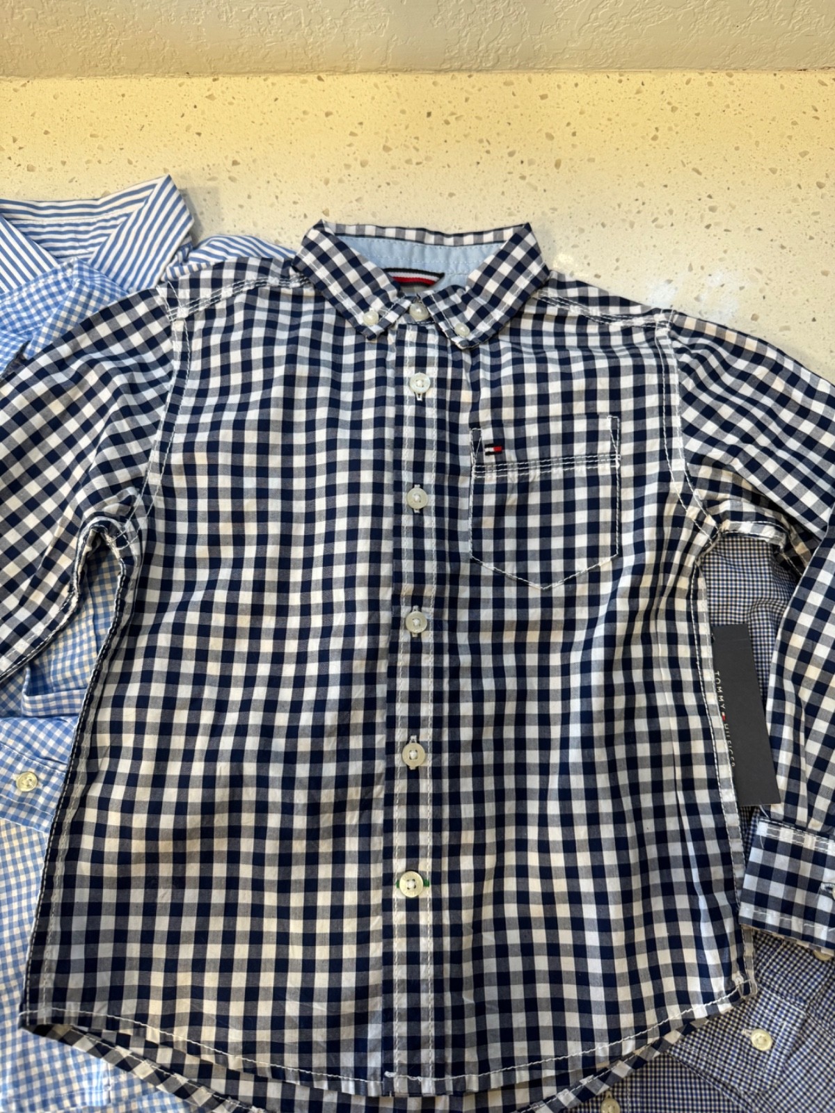 LOT 4.❤️ 3-4yBOY ❤️ RALPH LAUREN ❤️ hilfiger FANCY LONG SLEEVE CLOTHING PLAID