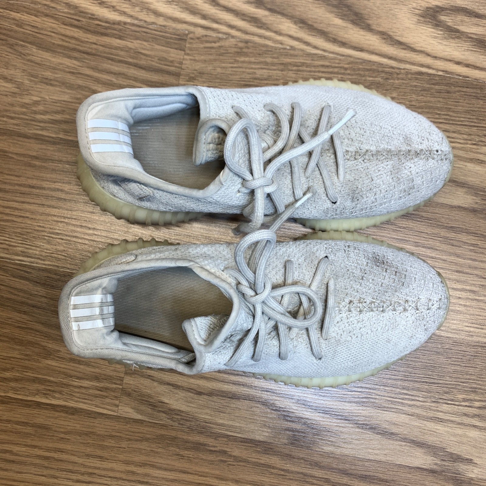 ADIDAS YEEZY Boost Men’s Size 38 5.5 Cream/white 350 V2 Ape 779001 Womens 7