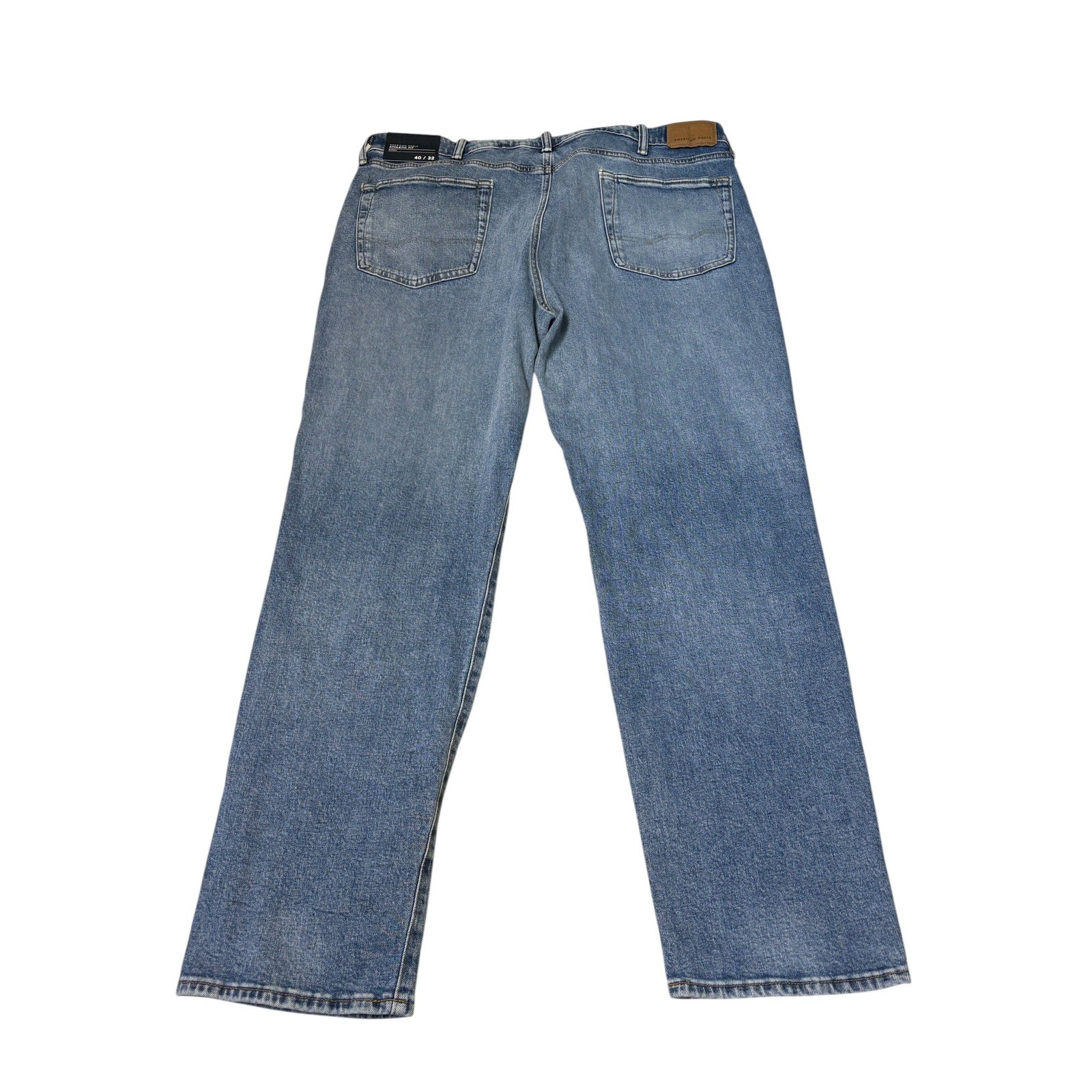 NWT American Eagle Airflex+ Athletic Fit Mens Jeans 40×32 Medium Indigo Wash