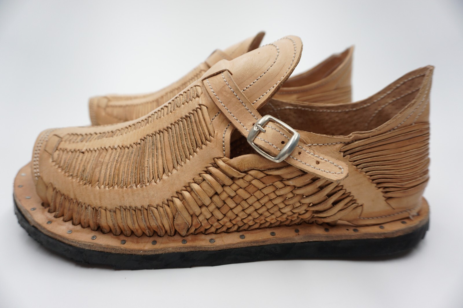 HUARACHES DOBLE PREMIUM RETRO SR ALFARO COLOR NATURAL RETRO ACME – MRM61