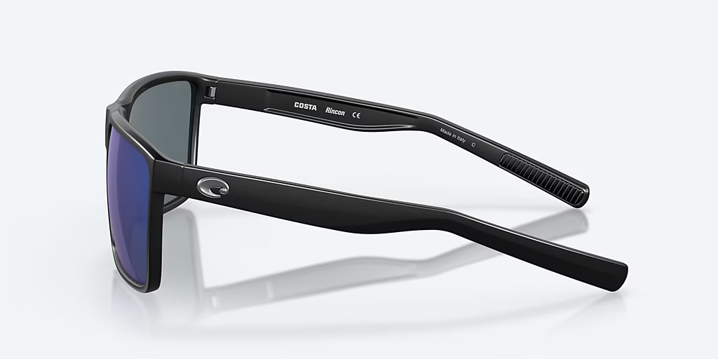 Costa Del Mar Rincon Matte Black/Blue Mirror 580P POLARIZED 63 mm Sunglasses