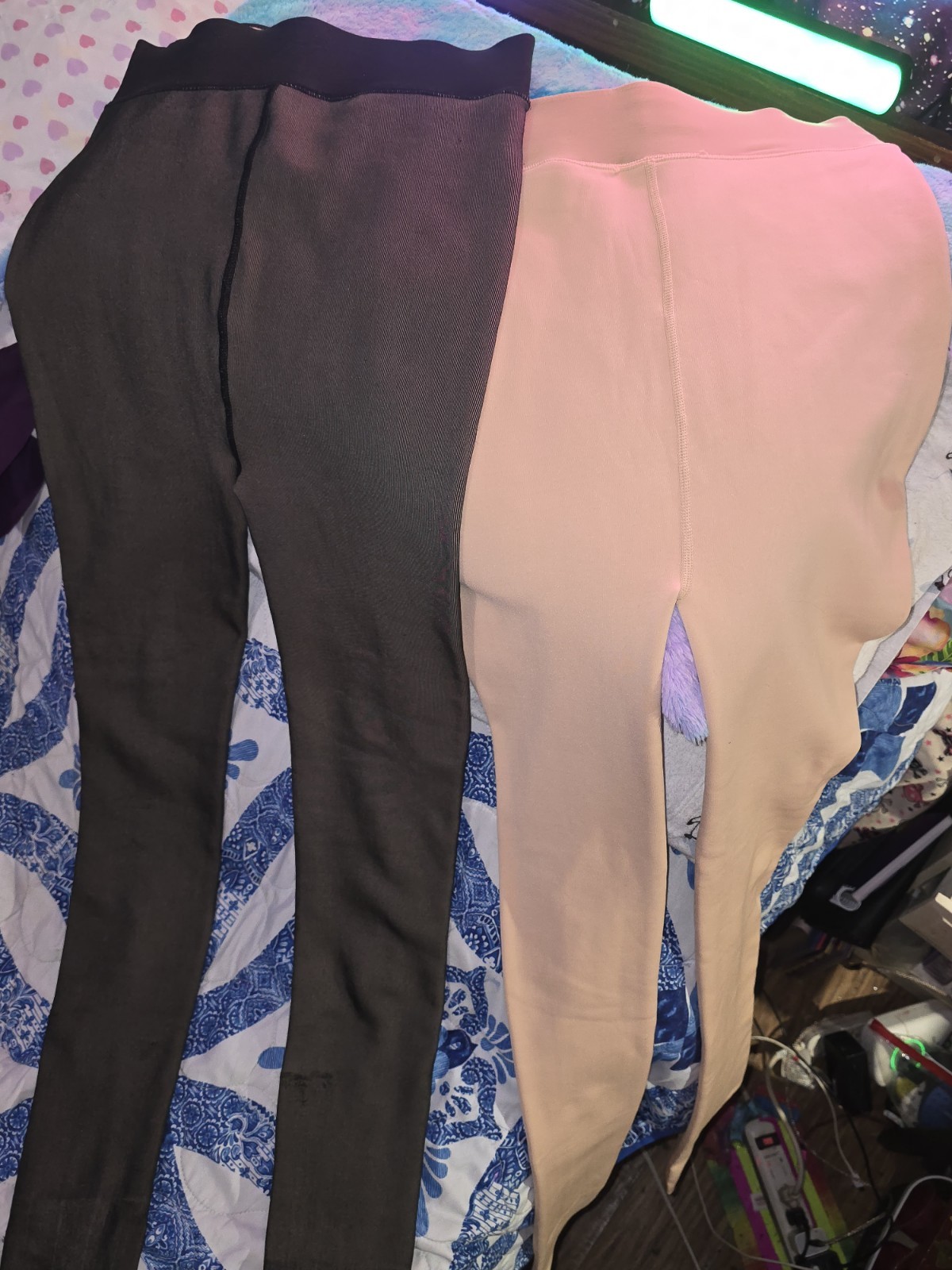 Womens Tights/Hose Thick Keep You Warm For Any Season Size Medium Fleece Lined