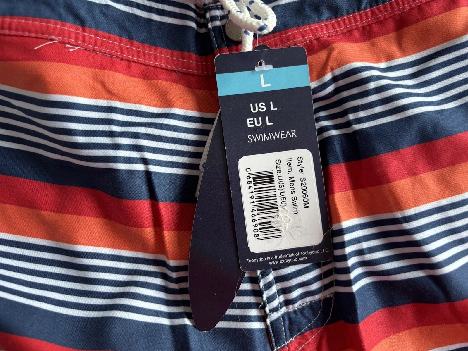 Toobydoo Men’s Swimwear Size Large. New with Tags