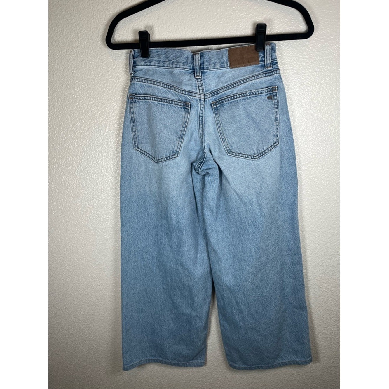 Madewell Low-Rise Super Wide Leg Jeans Womens 23