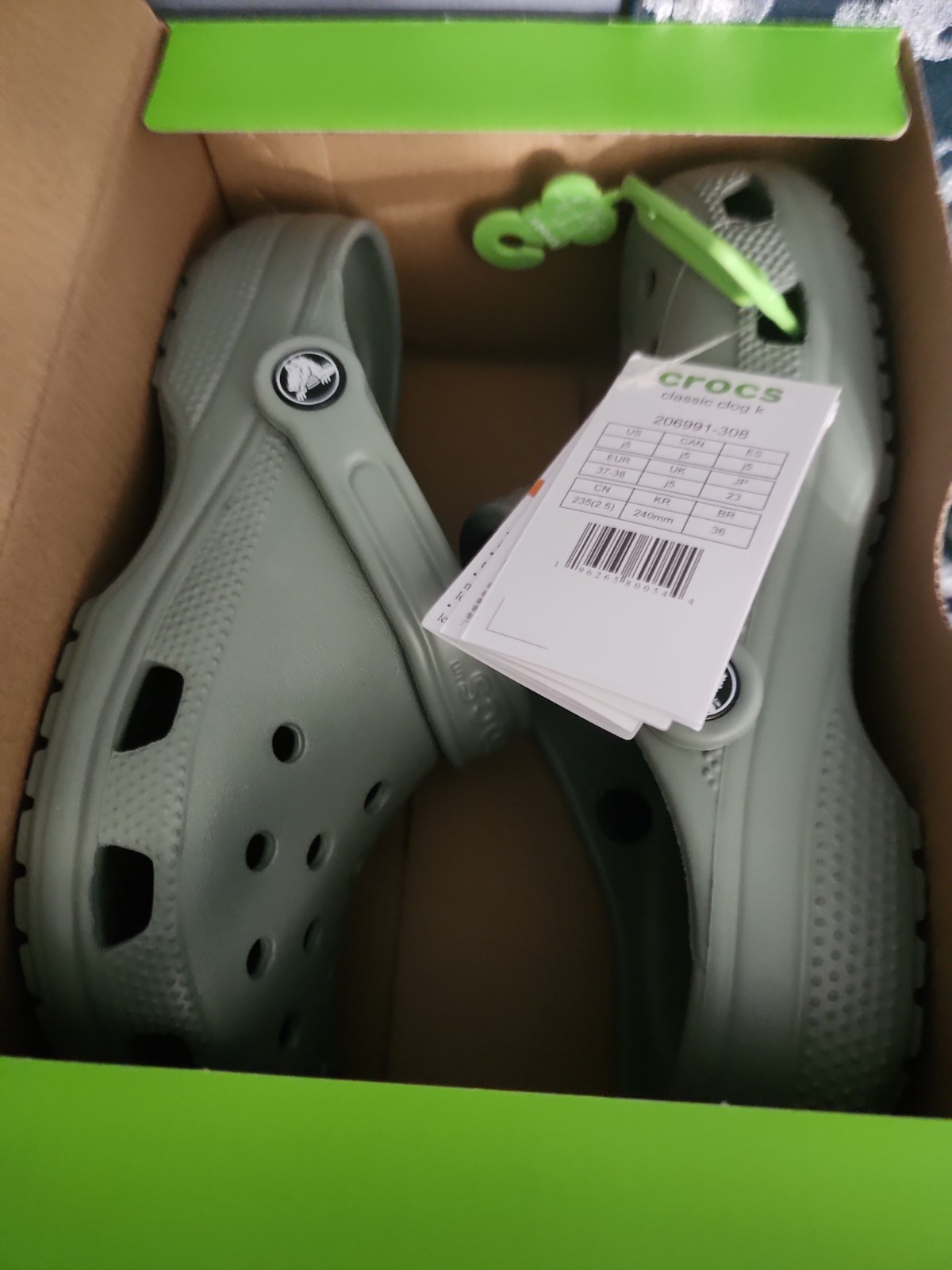 New SAGE Crocs Classic K J5
