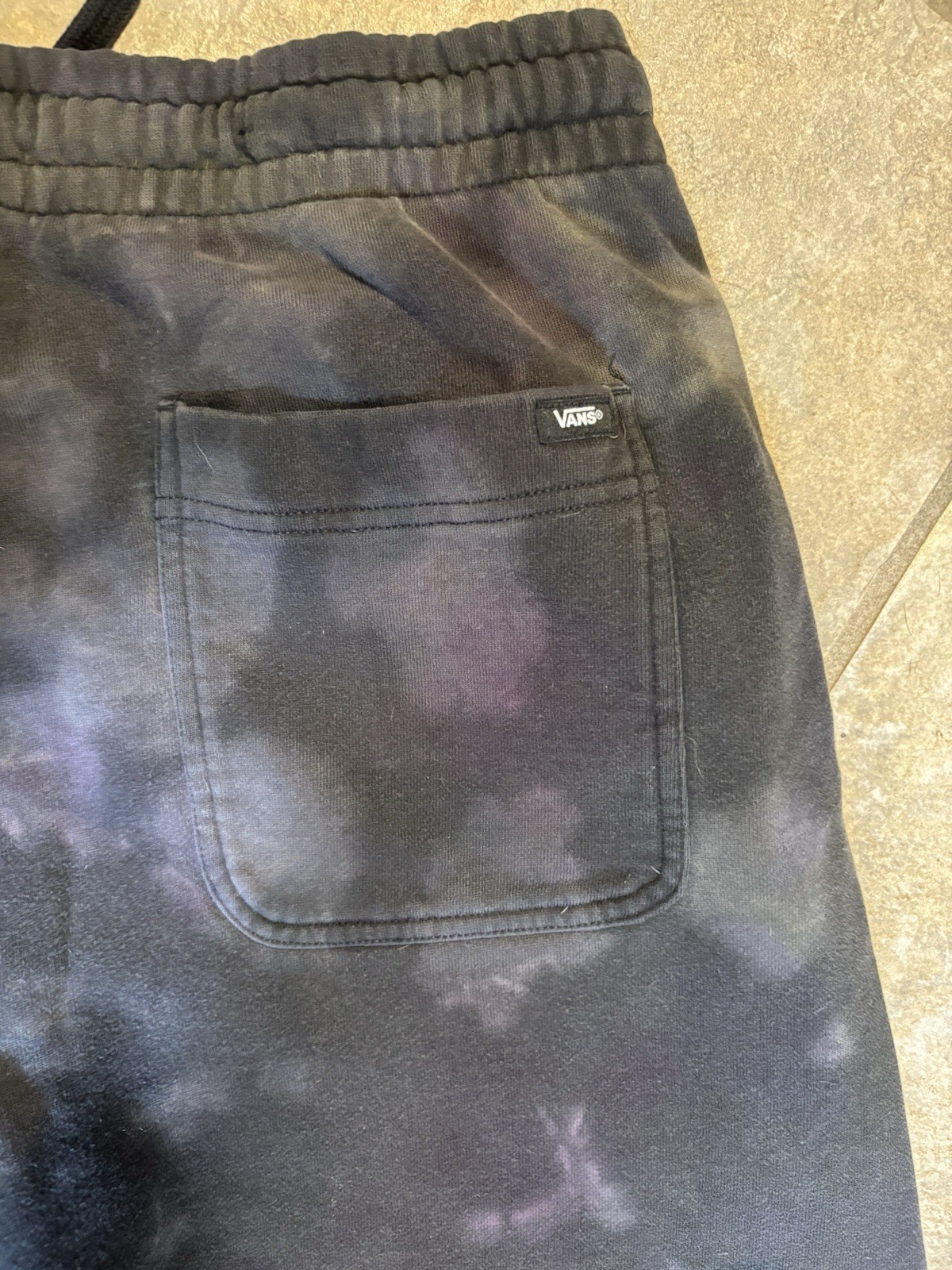 Discontinued NEW tie die green/black/purple Vans Men’s sweat pants