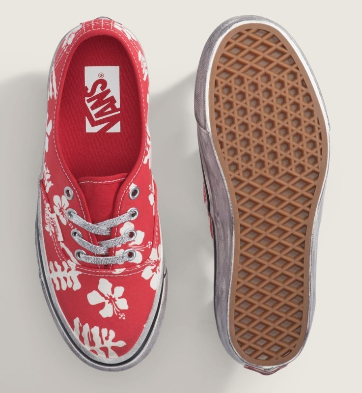 Vans Premium Authentic 44 LX Archive Multi Red Floral VN000DB8CYK1
