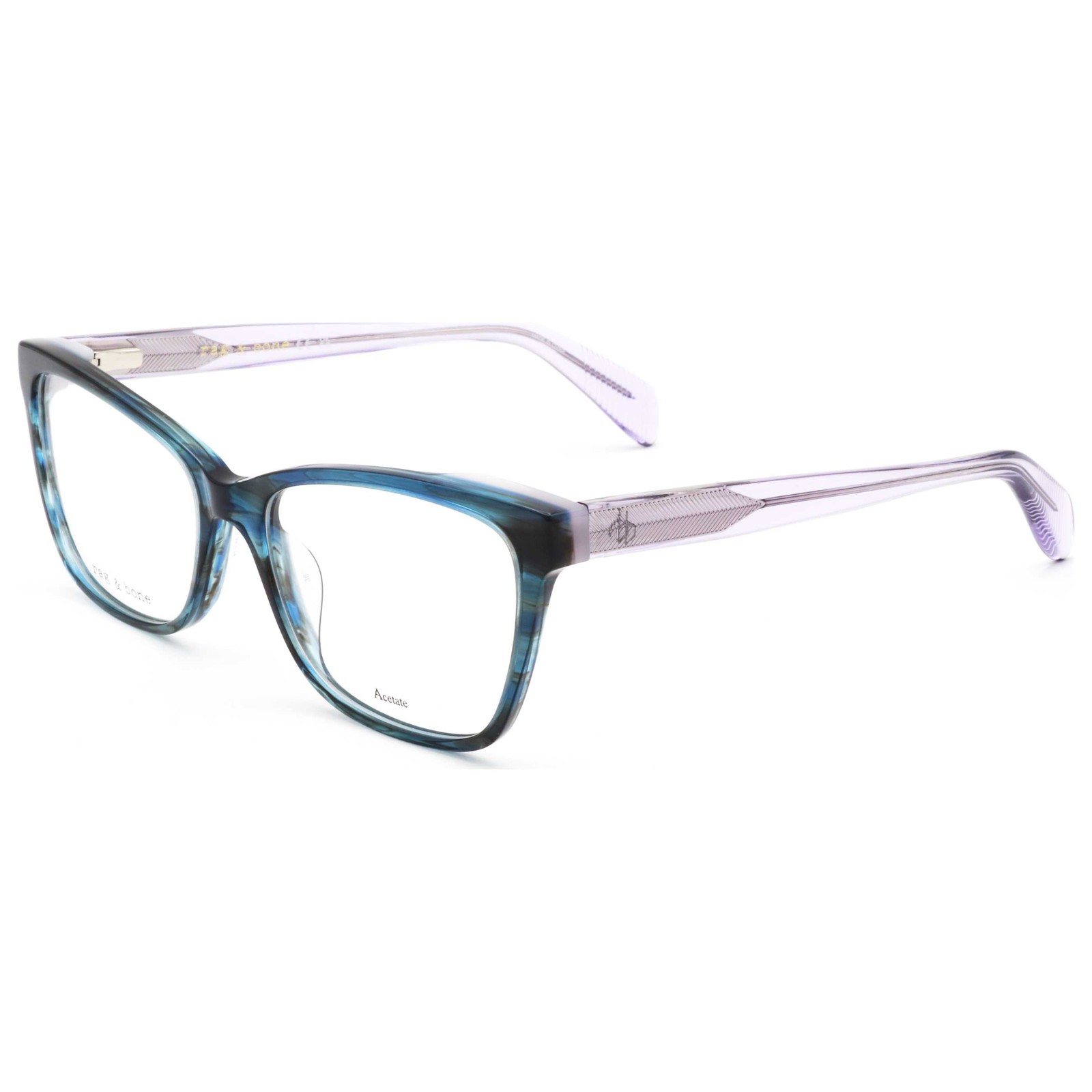 Rag & Bone Women’s 54 mm Teal Opticals RNB3066-ZI9-54