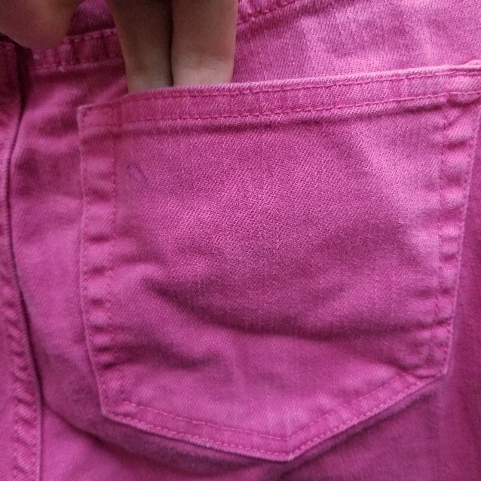 Chaps Women’s Madden 6 Pink Jeans 97% Cotton 3% Elastane 31.5″ 30.5″ 8.5″