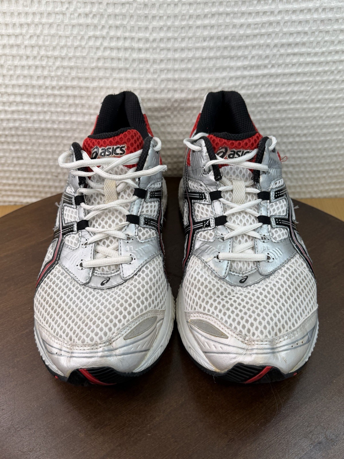 ASICS GEL-CUMULUS 11 Men’s 2009 Running Shoes Size 12 White Silver F371109