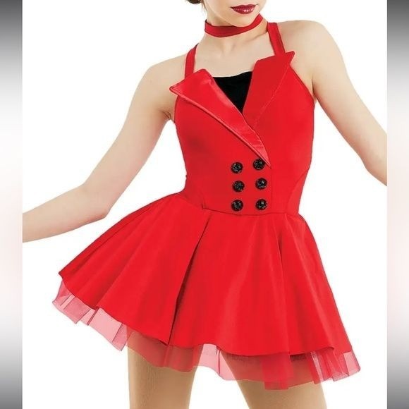 Weissman Dance Costume Menswear Party Dress Retro Red Size Adult Large NEW