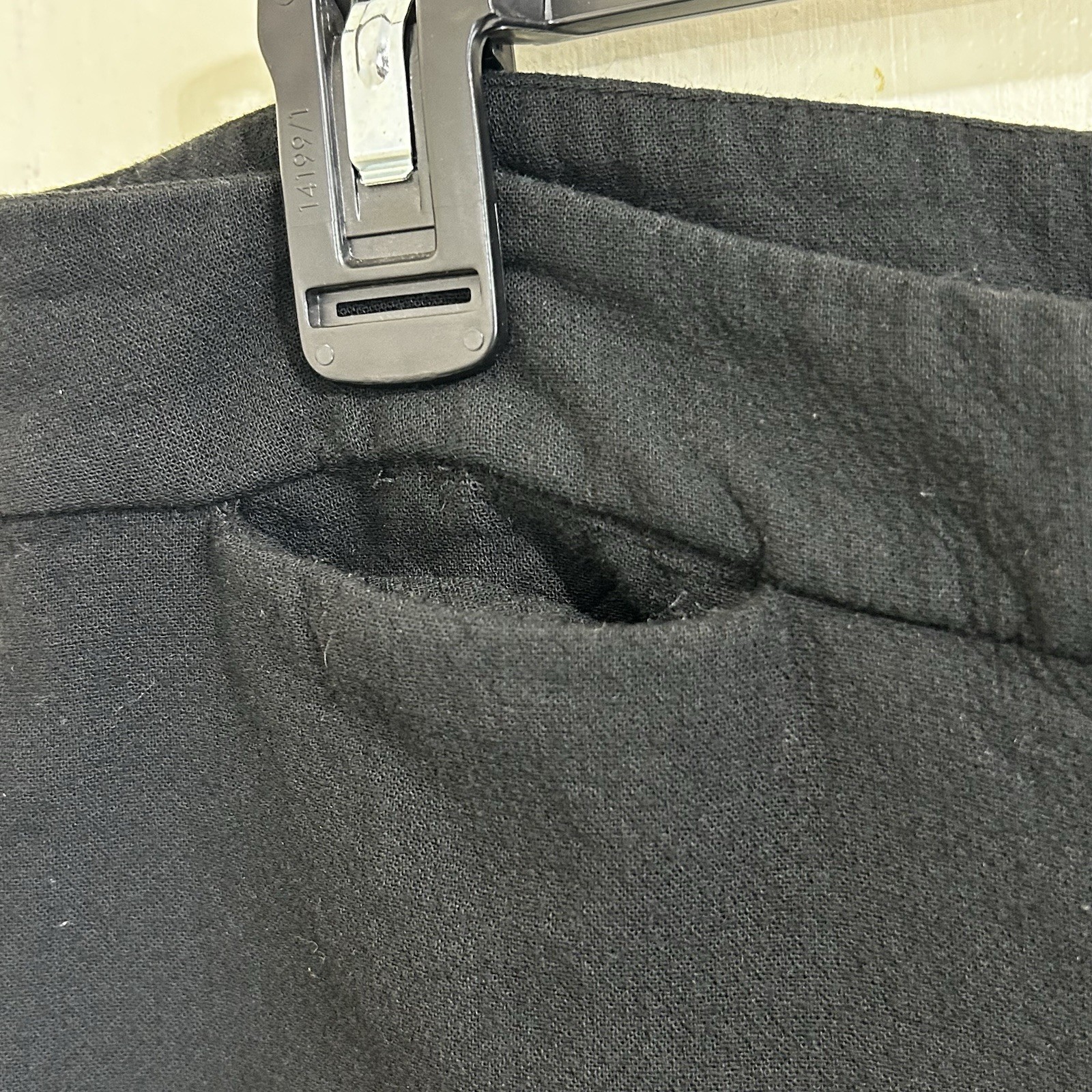Eileen Fisher Stretch Wool Ankle Pants Size Medium Formal Straight Leg Pants