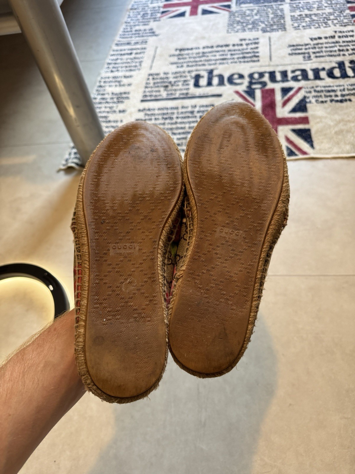 Gucci GG Blooms Canvas Espadrilles