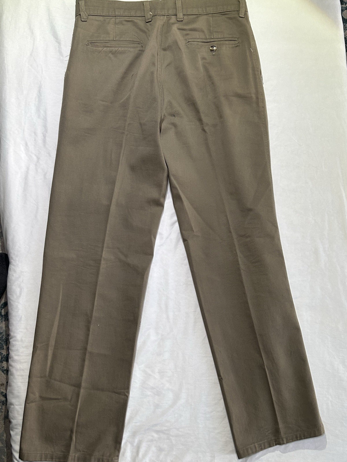 Mens Pants Similar To dockers 40 Length 16 Waist Dark Beige Mexican Brand