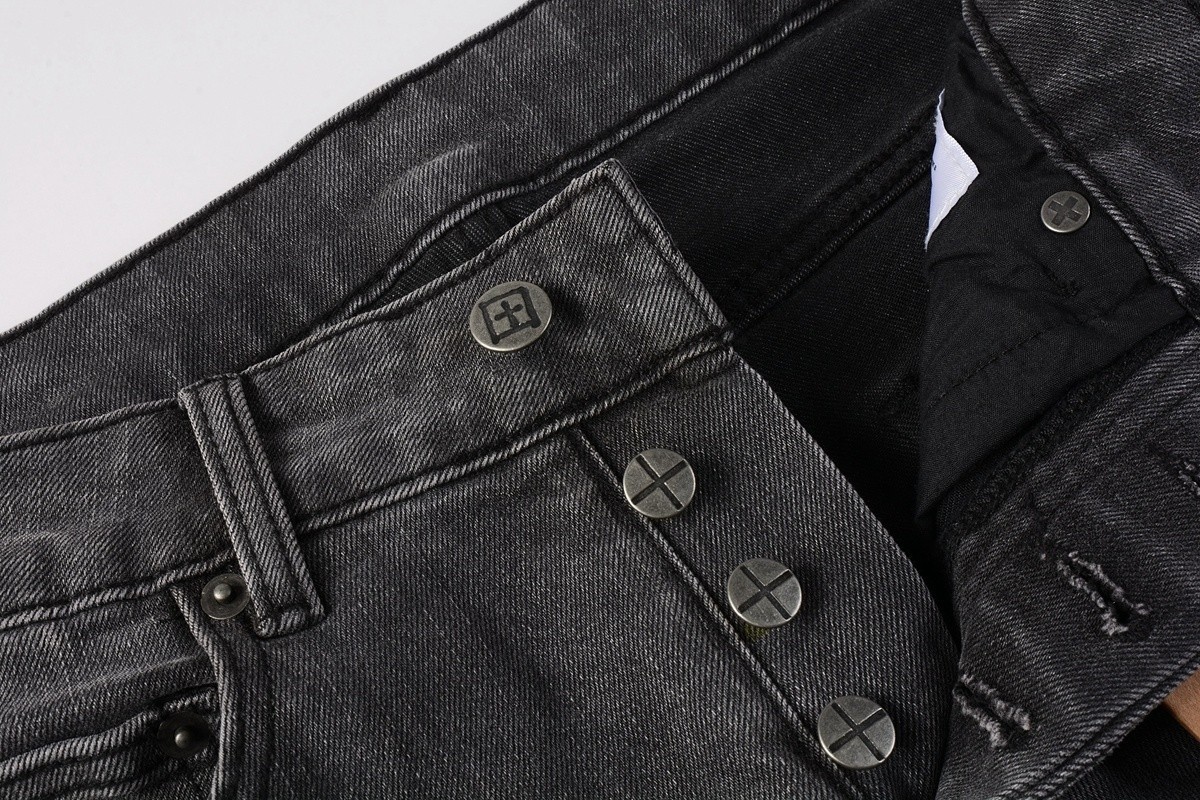 NEW KSUBI Men’s Black Letter Printing Ripped Pants High Street Fashion Jeans NEW