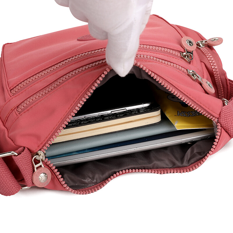 Lightweight Waterproof Bag Women’s One Shoulder Oxford Cloth Bag Crossbody Bag