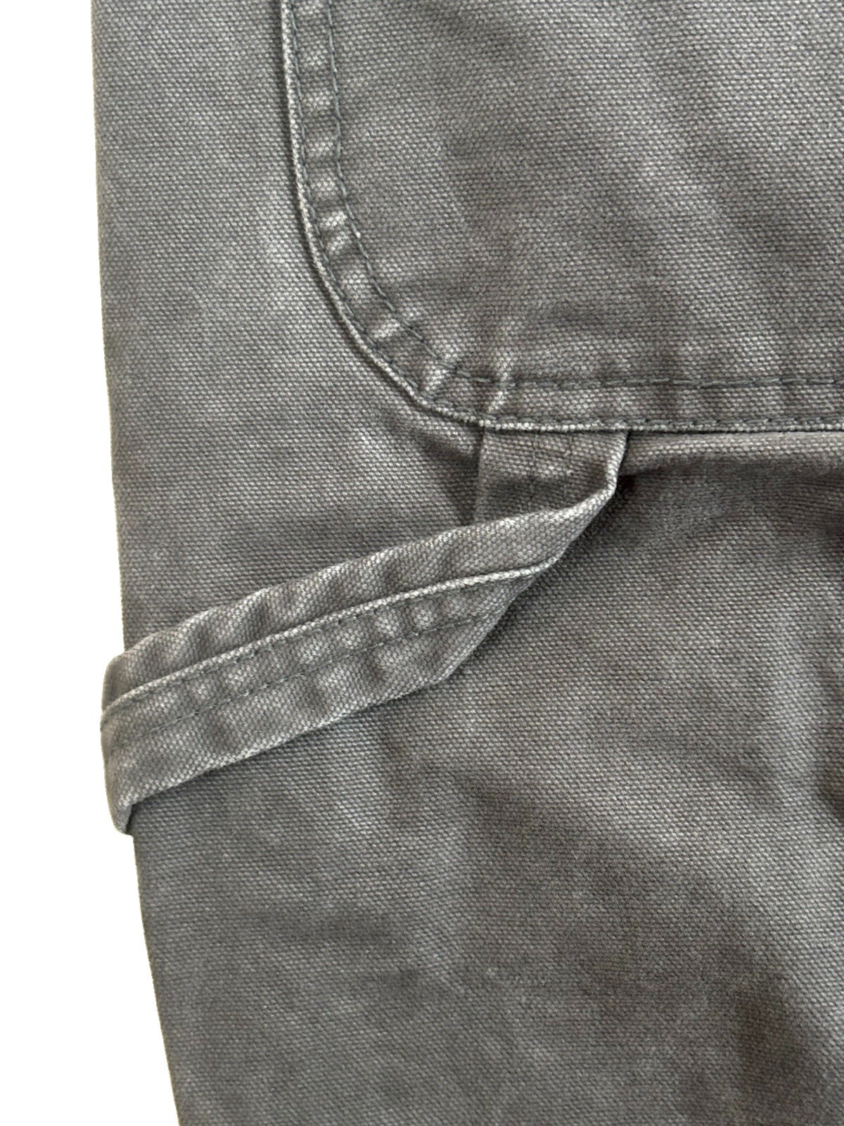 Craftsman Carpenter Jeans Mens 42×30, Gray Denim Vintage Workwear Y2K Sears