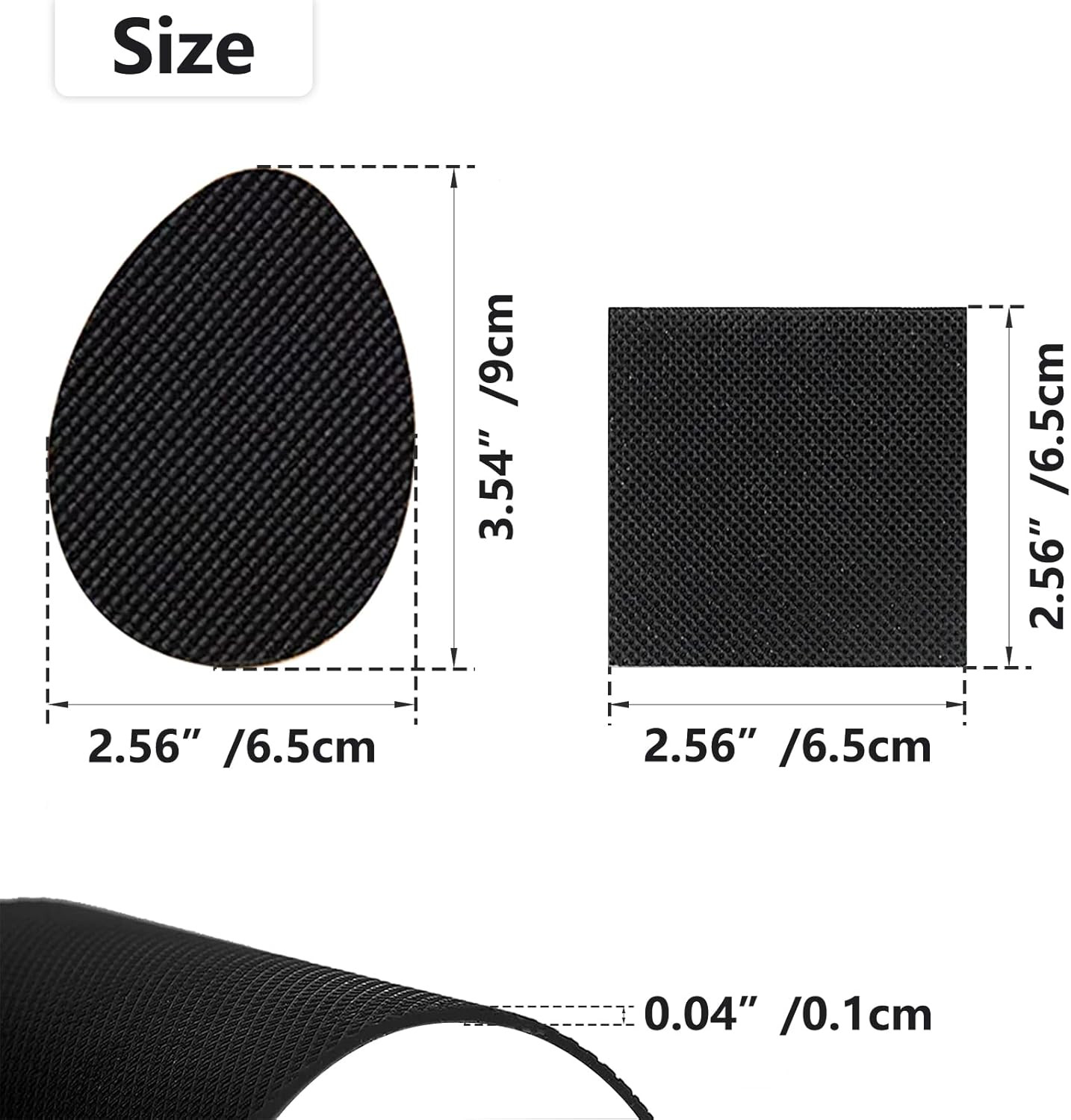 24Pcs Non-Skid Shoe Pads, Anti-Slip Shoe Grips for High Heels, Self-Adhesive …