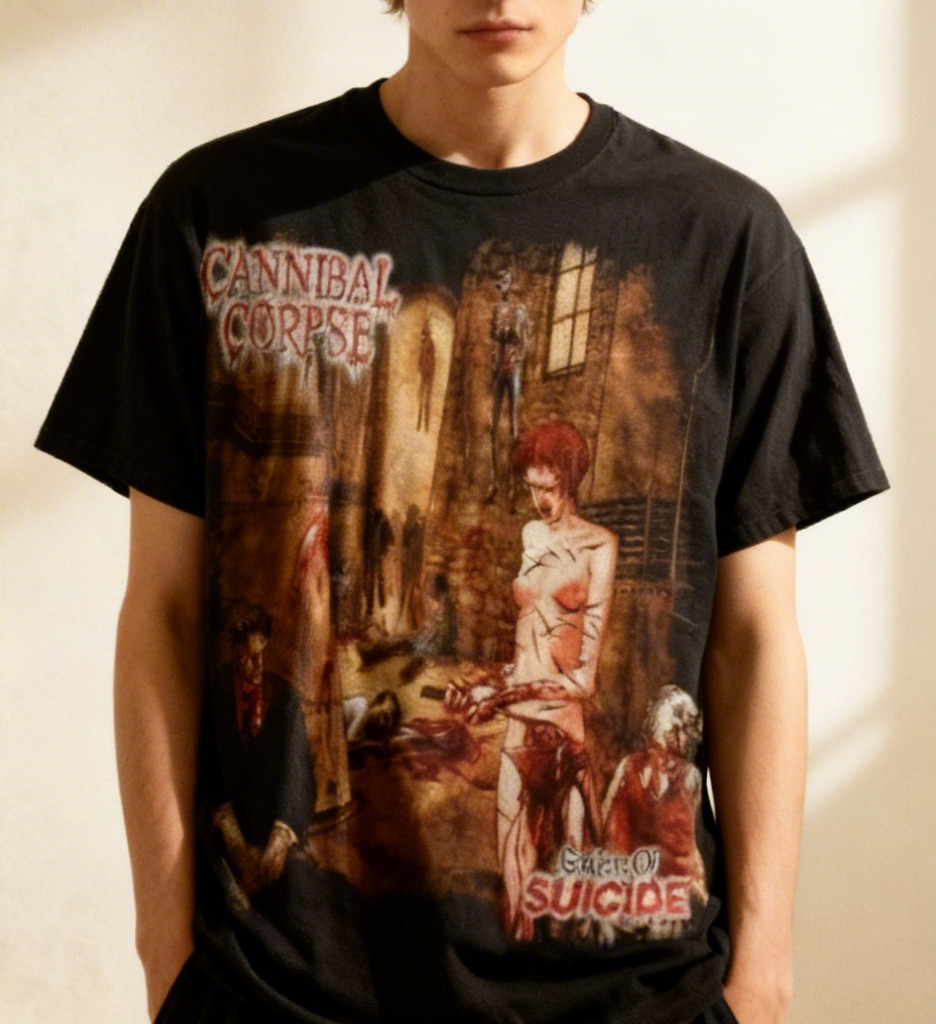CANNIBAL CORPSE ‘Gallery Of Suicide’ Unisex Cotton T-shirt, Size S to 5XL NWT