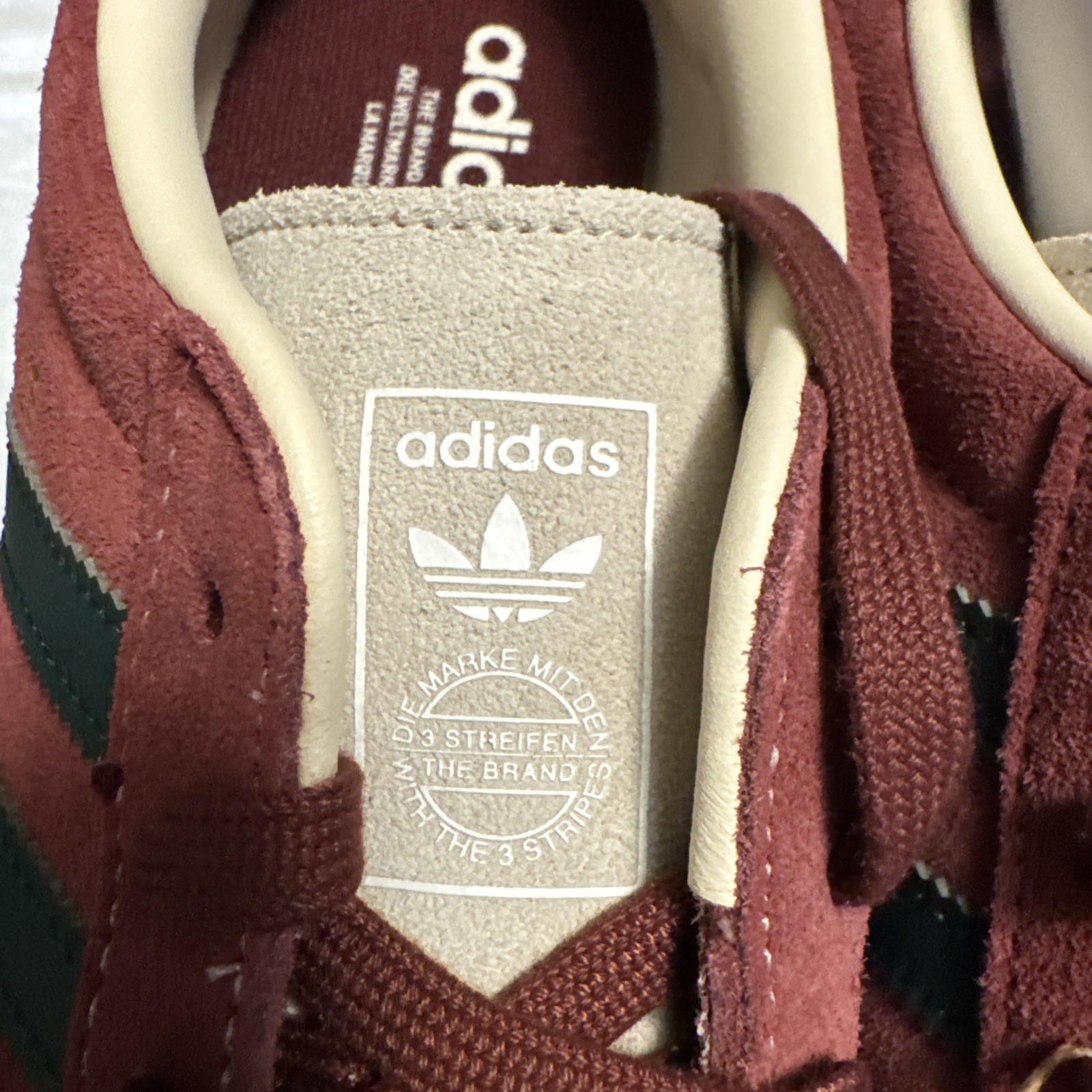 Size 8 – adidas Gazelle Indoor Shadow Red Green