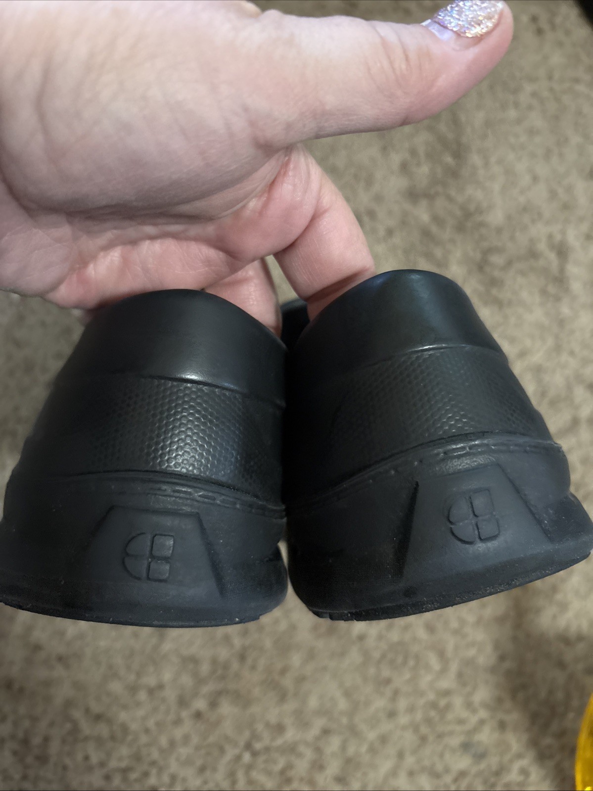 Shoes For Crews Slip On Clogs Black Men’s 11 Slip Resistant Comfort Shoes