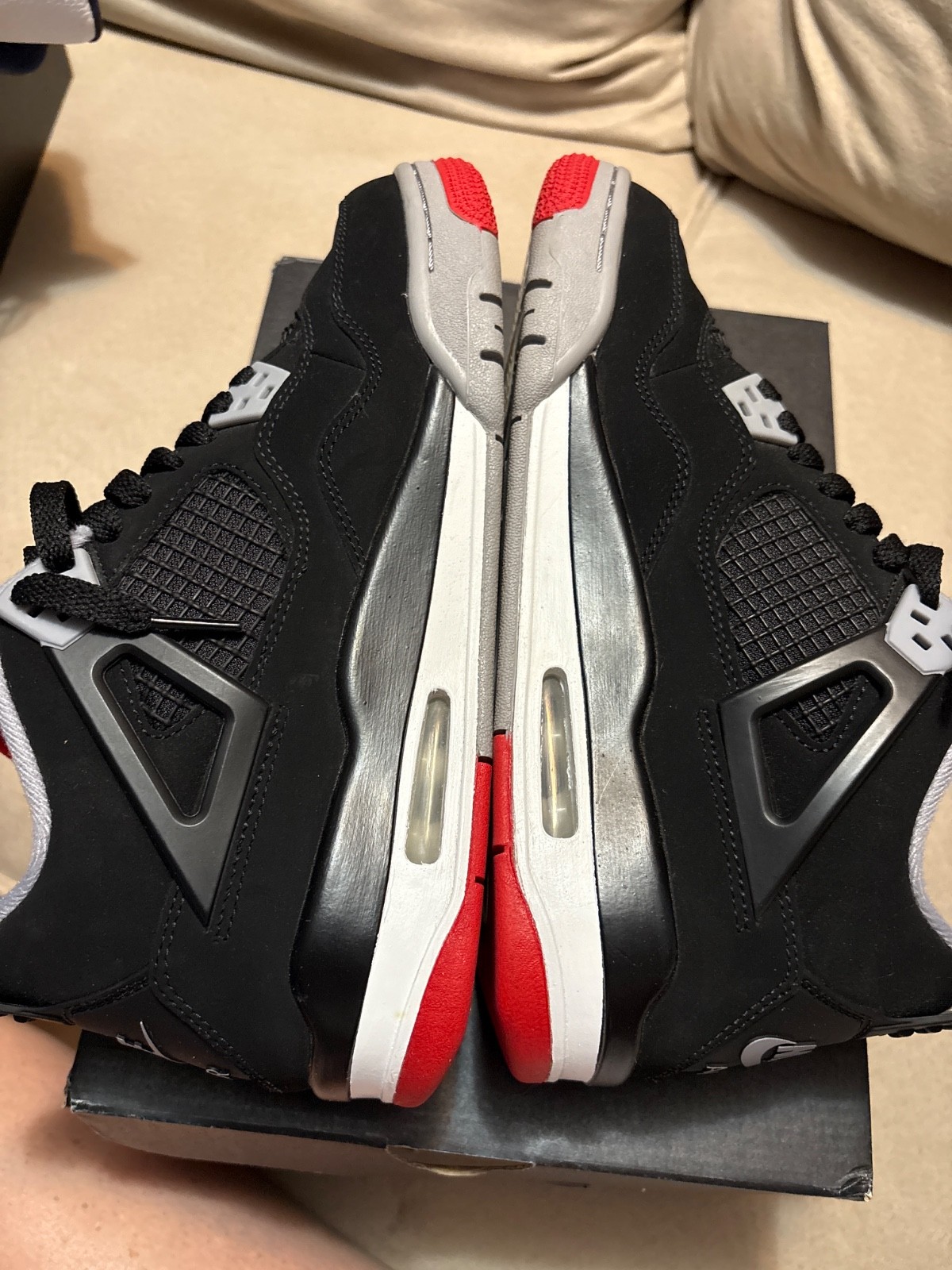 jordan 4 bred size 7y