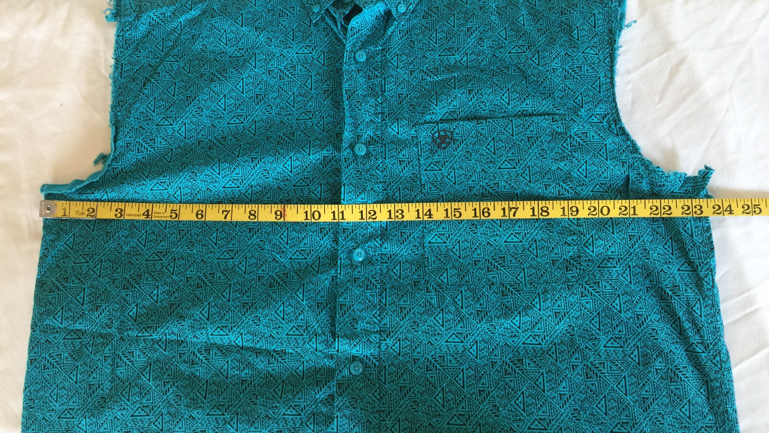ARIAT Western Shirt Button Front Men 10030606 Kadewater Large – See Details