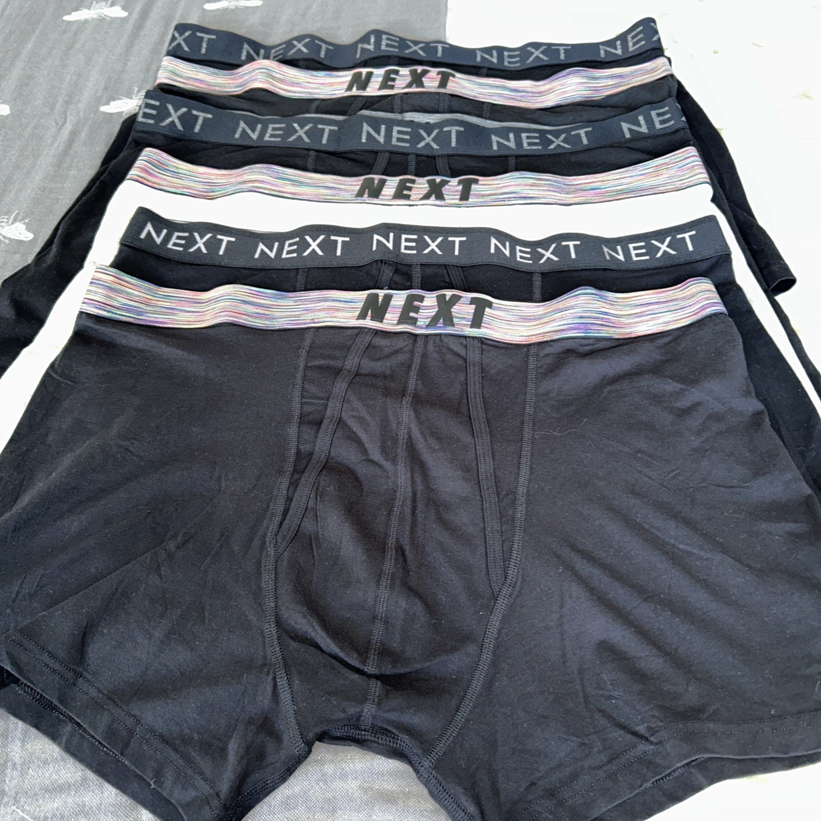 Next Men’s Pack Of 6 Boxer Shorts Underwear Size – XXXL New with out tags