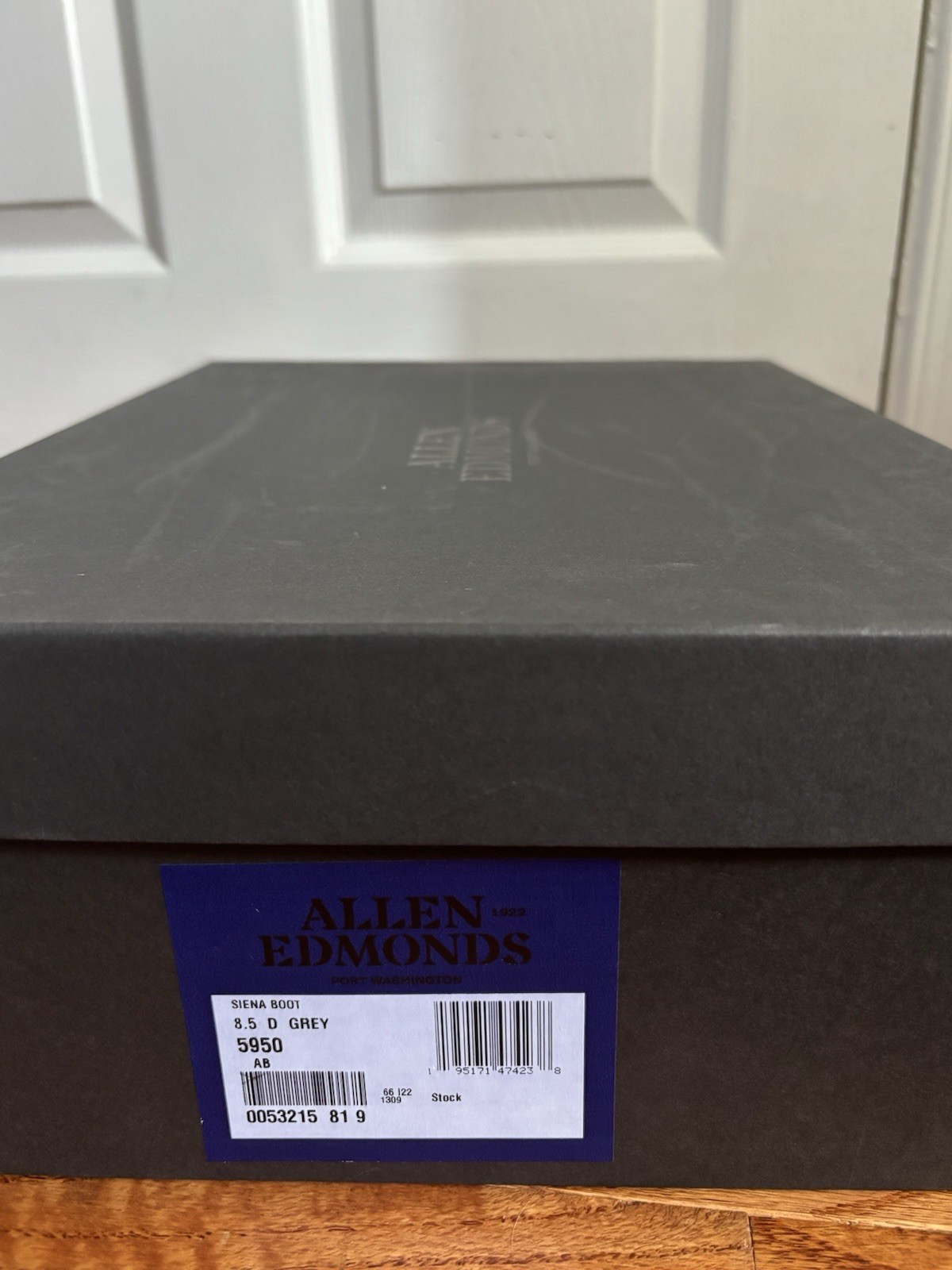 Allen Edmonds Men’s Gray Suede Ankle Boots Side Zip Round Toe 8.5 D